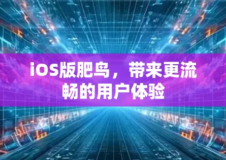 iOS版肥鸟，带来更流畅的用户体验