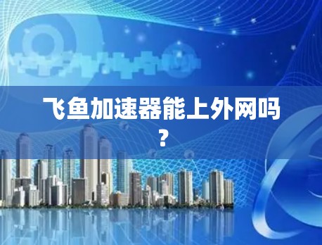 飞鱼加速器能上外网吗? 飞鱼加速器能上外网吗?
