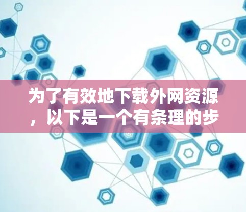 为了有效地下载外网资源,以下是一个有条理的步骤指南 为了有效地下载外网资源,以下是一个有条理的步骤指南
