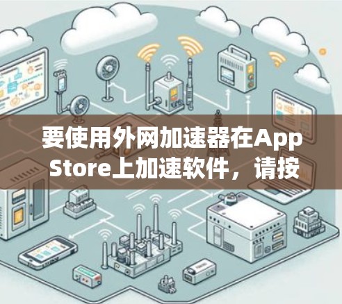 要使用外网加速器在App Store上加速软件，请按照以下步骤操作