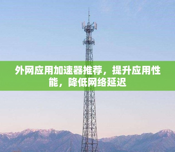 外网应用加速器推荐，提升应用性能，降低网络延迟