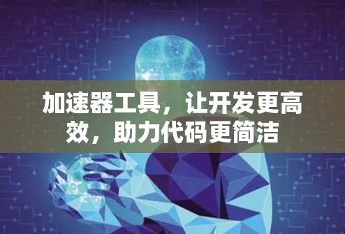 加速器工具,让开发更高效,助力代码更简洁 加速器工具,让开发更高效,助力代码更简洁
