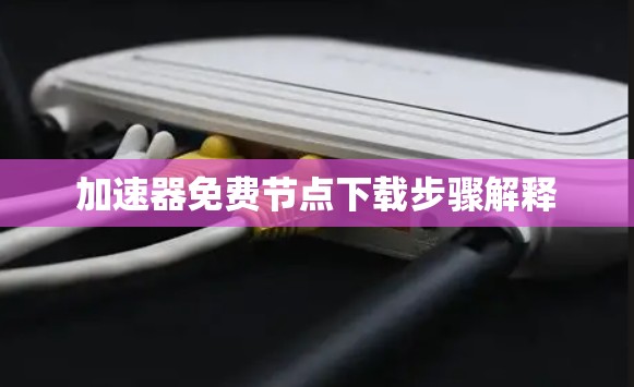 加速器免费节点下载步骤解释 加速器免费节点下载步骤解释