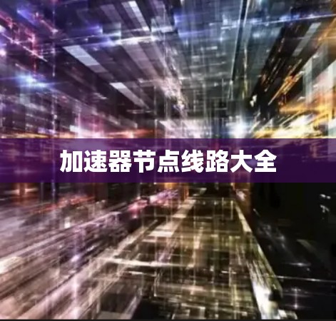 加速器节点线路大全