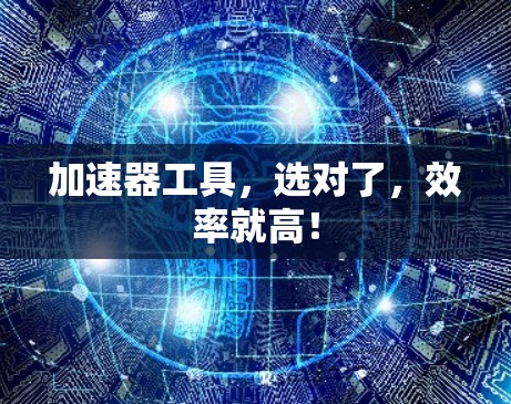 加速器工具,选对了,效率就高! 加速器工具,选对了,效率就高!