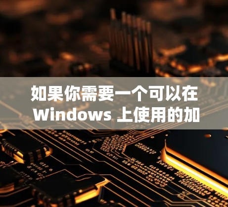 如果你需要一个可以在 Windows 上使用的加速器，我可以为你推荐几种好用的工具。加速器的作用是帮助你快速搜索和下载需要的资源，节省时间。以下是一些推荐的加速器工具，支持 Windows 系统