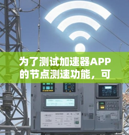 为了测试加速器APP的节点测速功能,可以按照以下步骤进行 为了测试加速器APP的节点测速功能,可以按照以下步骤进行