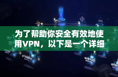 为了帮助你安全有效地使用VPN,以下是一个详细的指南 为了帮助你安全有效地使用VPN,以下是一个详细的指南