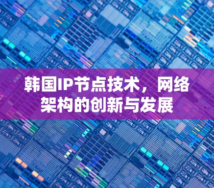 韩国IP节点技术,网络架构的创新与发展 韩国IP节点技术,网络架构的创新与发展