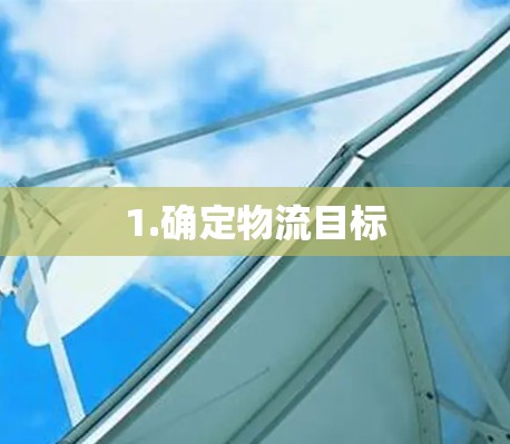1.确定物流目标