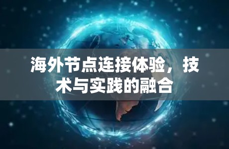 海外节点连接体验,技术与实践的融合 海外节点连接体验,技术与实践的融合