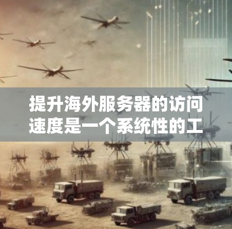 提升海外服务器的访问速度是一个系统性的工程,涉及多个层面的技术和工具优化。以下是一个系统化的解决方案,涵盖评估、优化和实施步骤 提升海外服务器的访问速度是一个系统性的工程,涉及多个层面的技术和工具优化。以下是一个系统化的解决方案,涵盖评估、优化和实施步骤