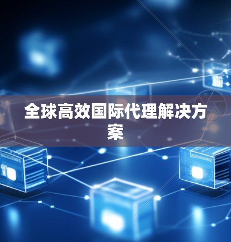 全球高效国际代理解决方案 全球高效国际代理解决方案