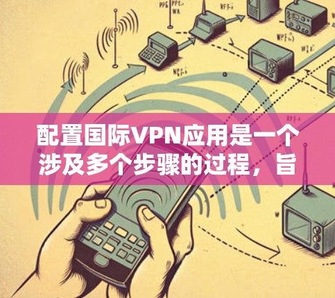 配置国际VPN应用是一个涉及多个步骤的过程,旨在确保VPN的安全性和连接性。以下是一个详细且结构化的步骤指南,帮助您完成配置 配置国际VPN应用是一个涉及多个步骤的过程,旨在确保VPN的安全性和连接性。以下是一个详细且结构化的步骤指南,帮助您完成配置